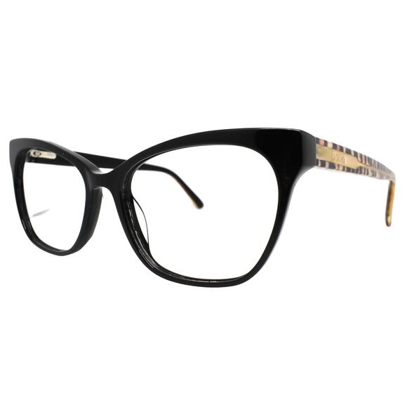 Bebe BB5210 (001) Jet 53-16-140mm Eyeglasses FRAMES ONLY - GOOD CONDITION - Picture 1 of 12